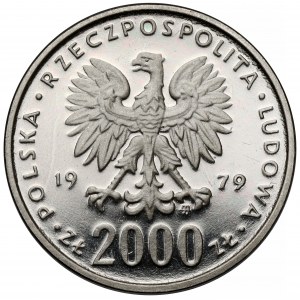 Próba NIKIEL 2.000 złotych 1979 Maria Curie-Skłodowska
