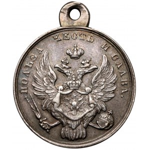 Russland, Nikolaus I., Medaille für die Einnahme von Warschau 1831