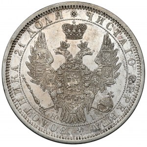 Rusko, Mikuláš I., rubľ 1854, Petrohrad