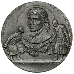 Medaille zum 100. Jahrestag des Todes von Tadeusz Kościuszko 1917 (Chudzinski)