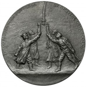 Medaille zum 100. Jahrestag des Todes von Tadeusz Kościuszko 1917 (Chudzinski)