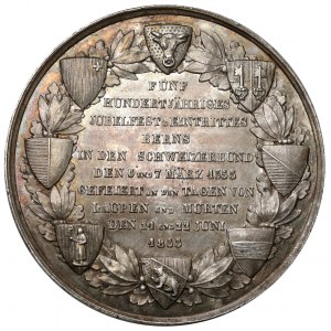 Švýcarsko, medaile 1853