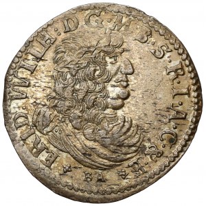 Prussia-Brandenburg, Friedrich William I, 6 grochen 1686 BA