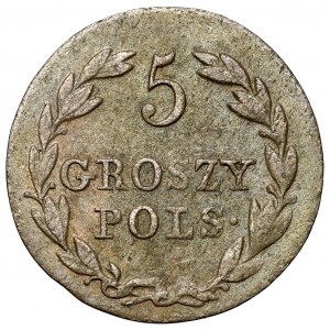 5 poľských grošov 1829 FH - pekné