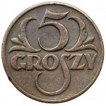 5 groszy 1934 - vzácné