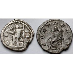 Marcus Aurelius a Gordian III, denár a antoninián - sada (2ks)