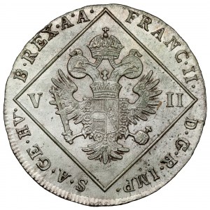 Rakousko, František II, 7 krajcarů 1802-C, Praha