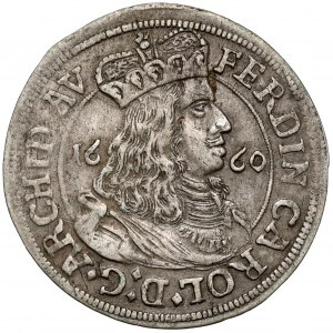 Austria, Ferdinand Karl, 3 kreuzer 1660