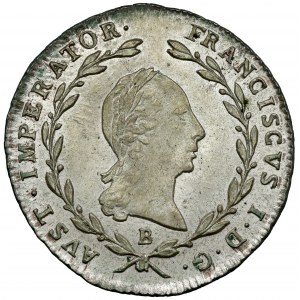 Austria, Francis I, 5 kreuzer 1818-B, Kremnitz