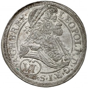 Österreich, Leopold I., 6 krajcars 1691, Wien