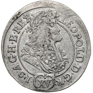 Maďarsko, Leopold I., 15 krajcarů 1692 KB