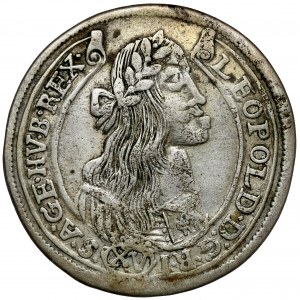 Hungary, Leopold I, 15 kreuzer 1674 KB