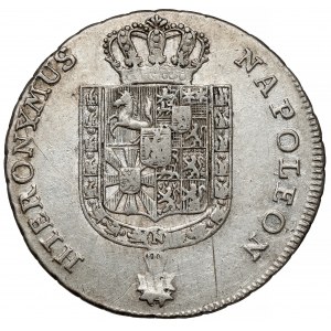 Westphalia, Jérôme Bonaparte, 1/6 thaler 1808-F