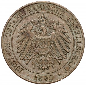 German East Africa, Wilhelm II, Pesa 1890