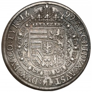 Austria, Leopold I, Thaler 1699, Hall