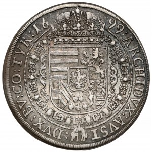 Rakousko, Leopold I., Thaler 1699, Hall