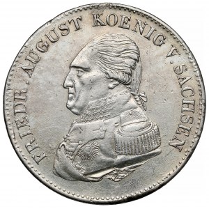 Saxony, Friedrich August III, Thaler 1823 IGS