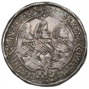Sasko-Altenbursko, Johann Philipp I, Friedrich VIII, Johann Wilhelm IV a Friedrich Wilhelm II, Thaler 1623