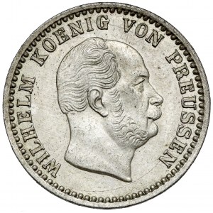 Prusko, Vilém I., 2-1/2 stříbrného groše 1863-A