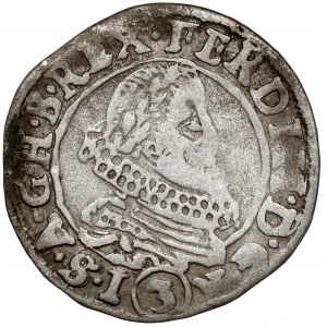 Österreich, Ferdinand II, 3 krajcars 1636, Prag