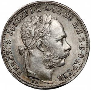 Hungary, Francis Joseph I, Forint 1891 KB