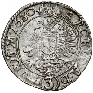 Austria, Ferdinand II, 3 kreuzer 1630, Kuttenberg