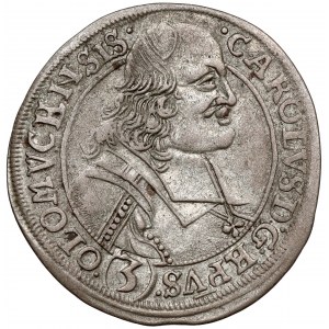 Österreich, Karl II. von Liechtenstein, 3 krajcars 1695, Olomouc