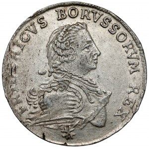 Prusko, Friedrich II, 1/6 toliarov 1751-A