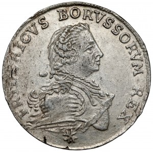 Prusko, Friedrich II, 1/6 tolaru 1751-A
