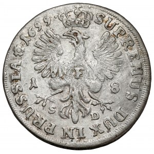 Prussia-Brandenburg, Friedrich III, 18 groschen 1699 SD