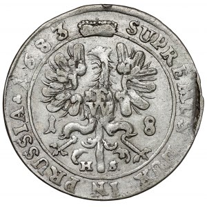 Prusko-Braniborsko, Friedrich Wilhelm I., Ort 1683 HS