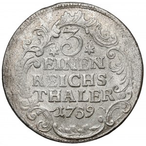 Prusko, Friedrich II, 1/3 tolaru 1759-A