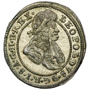Schlesien, Leopold I., 1 krajcar 1699 FN, Oppeln - Exemplar