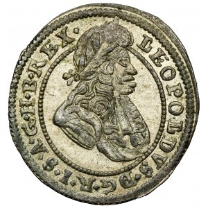 Śląsk, Leopold I, 1 krajcar 1699 FN, Opole - okazowy