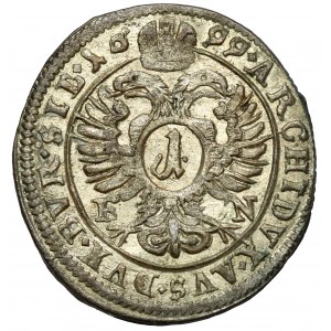 Schlesien, Leopold I., 1 krajcar 1699 FN, Oppeln - Exemplar