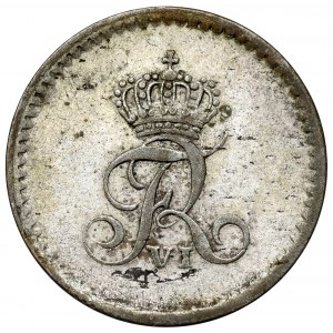 Schleswig-Holstein, Friedrich VI, 8 reichsbank schilling 1818 CB