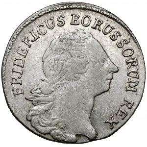 Prusko, Friedrich II, 1/6 toliarov 1772-E