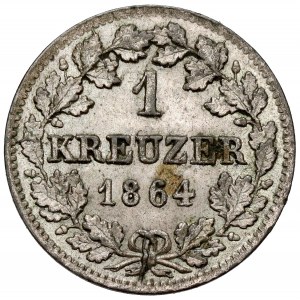 Bayern, Maximilián II, Krajcar 1864