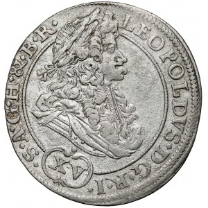 Śląsk, Leopold I, 15 krajcarów 1694 MMW, Wrocław