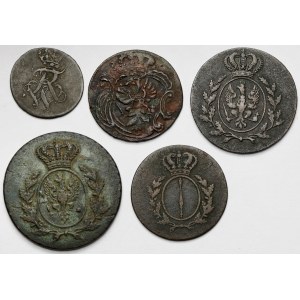 Německo, sada mincí (5 ks)