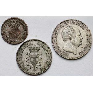 Germany, Silver coins - lot (3pcs)