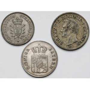 Germany, Silver coins - lot (3pcs)