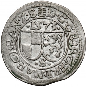 Brandenbursko-Francúzsko, Georg Friedrich I., 2 krajcary 1573-S
