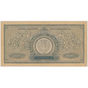 250.000 mkp 1923 - breite Nummerierung