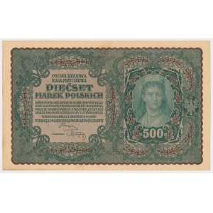 500 mkp 1919 - I Serja BG (Mił.28a)