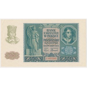 50 zlotých 1940 - A