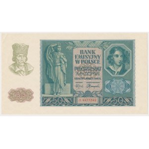 50 Zloty 1940 - A