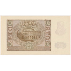 100 złotych 1940 - Ser.B - Falsyfikat ZWZ