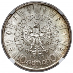 Piłsudski 10 Zloty 1937