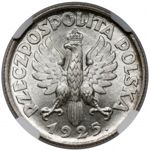 Kobieta i kłosy 1 złoty 1925